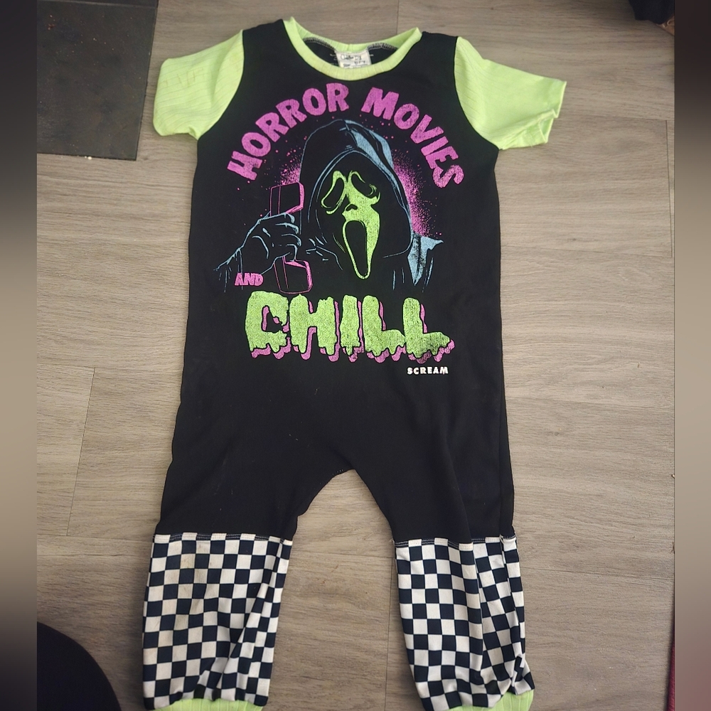 Custom Ghostface upcycle 5t